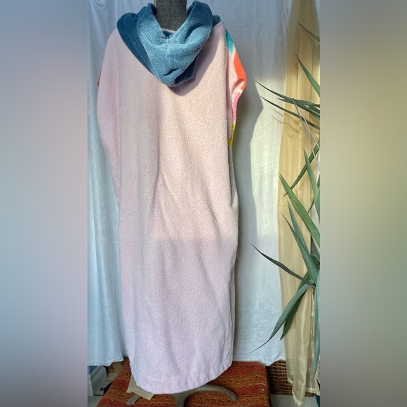 Handmade, Up-Cycled Towel Poncho - Picture 3 of 5